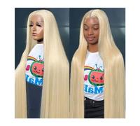 Perruques 613 Blonde 13x4 13X6 HD Transparent dentelle avant perruques de cheveux humains Remy 250 densité os droite dentelle frontale perruque for les femmes Perruque(13x4 Lace Wig,24inches)