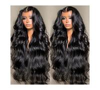 Perruques 8-40 Pouces Body Wave Lace Front Perruques de Cheveux Humains Pré Pincées avec des Cheveux de Bébé Brésilien Vierge Cheveux Transparent HD Remy Perruques de Cheveux Humains for les Femmes No