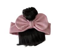 Perruques avec nœud papillon pour filles - Accessoires de cheveux tendance pour bébé - Pour photographie
