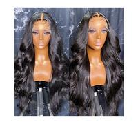 Perruques Body Wave Lace Front Wig 13X4 13X6 HD Transparent Lace Front Wig 8-34" Naturel Brésilien Perruque de Cheveux Humains Pré Pincée Bouclée Dentelle Perruque avec des Cheveux de Bébé Perruque da