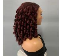 Perruques bouclées Pixie Cut avec dentelle frontale transparente pour des styles chics et tendance