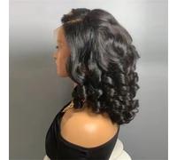 Perruques bouclées Pixie Cut avec dentelle frontale transparente pour des styles chics et tendance