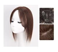 Perruques Cheveux Humains Perruque pièce femme tête de cheveux Patch pièce couverture cheveux blancs vrais cheveux vrais cheveux moelleux augmenter le Volume des cheveux pièce de perruque Perruque Déc