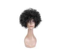 Perruques Cheveux Humains Perruques de remplacement de cheveux Cheveux naturels Afro Real Wig Coiffes Perruques de cheveux humains Parfait for les fêtes de tous les jours Perruque Décorative Cosplay
