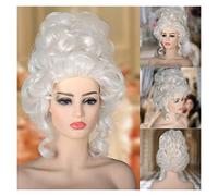 Perruques Cheveux Humains Perruques moyennes bouclées résistantes à la chaleur synthétique Cosplay Perruques Caps de perruque Cheveux Humains Tressage De Cheveux