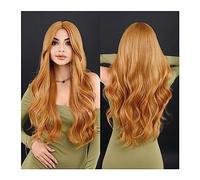 Perruques Cheveux synthétiques Lolita Perruques Résistant À La Chaleur Ombre Blond À Rose Long Ondulé Blonde Perruques for Femmes Quotidien Cosplay Hot Love Perruque dames(MW9070-1)