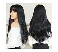 Perruques Cheveux synthétiques Lolita Perruques Résistant À La Chaleur Ombre Blond À Rose Long Ondulé Blonde Perruques for Femmes Quotidien Cosplay Hot Love Perruque dames(MW0313-3)