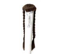 Perruques confortables pour animaux domestiques - Motif oies - Postiche de canard - Tresse / queue de cheval - Pour animal domestique et festival - Tenue de vacances