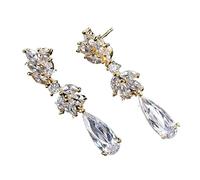 Perruques de cheveux HOUYAN Synthétique Longue Vague De Cheveux Bouclés Argent Blanc Bleu Dégradé Cosplay Lolita Perruque Femme Synthétique Résistant Aux Hautes Températures pour femmes Cheveux