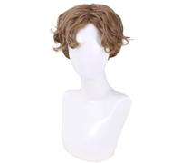 Perruques de cheveux Perruque courte bou rétro for hommes | Design rétro à rouleau court, naturel à porter, au quotidien ou for jouer un rôle