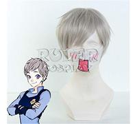 Perruques de Cosplay de cheveux synthétiques de fibre de haute température gris court pour hommes Zootopia lapin lapin officier Judy Hopps KUZZ5819