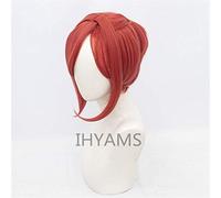 Perruques de Cosplay Hanako-kun liées aux toilettes Anime Mitsuba style cheveux synthétiques résistants à la chaleur Orange pour la fête d'halloween + casquette de perruque chine Mitsuba