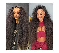 Perruques Deep Wave Lace Front Perruques de cheveux humains 8-40 pouces Wave Curvy Lace Closure Wigs 150% Naturel Noir Brésilien Remy Hair Transparent Lace Wigs for les femmes noires Perruque dames (
