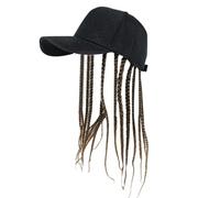 Perruques Dreadlock tressées, chapeau de baseball pour concerts, cosplay, événements, mode, bande élastique antidérapante, hip hop, danse, de cheval, perruques Dreadlock rapides pour femmes