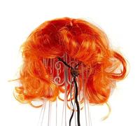 Perruques drôles de chiens bouclés frange perruque costume perruque chien cheveux Halloween fête chapeau couvre-chef pour Halloween