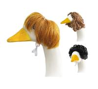 Perruques en cheveux de canard de porche - Jolie perruque de porche - Tenue de cosplay décorative - Accessoires de cheveux pour Pâques, Noël, fête de mariage