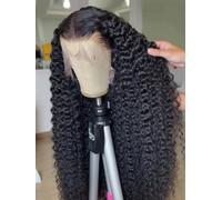 Perruques en cheveux humains 13x6 Deep Wave Frontal Wig avec dentelle HD transparente, sans colle, pré-épilées, densité 250, bou s effet eau birmane, pour femmes noires, perruques frontales 13x4