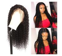 Perruques en Dentelle Ondulée Brésilienne Perruque Dentelle 20-76 cm Humide et ondulée Dentelle Avant Perruque Brésilienne Cheveux Humains Perruques Remy Courly Lace Front Perruques pour Femmes