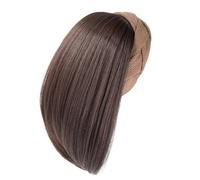 Perruques Hairpiece Fibre Synthétique Aspect Naturel Femmes Haute Extension De Cheveux Crâne Avec Crochet De Cheveux Pour Coiffure Rapide Bandeau Cheveux