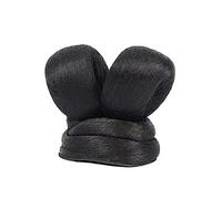 Perruques Hanfu pour femmes, Perruque Hanfu chinoise ancienne for femmes, coiffure, photographie, danse, chignon, noir, haute température(Wig H)