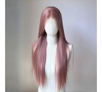 Perruques Lace Front Wig transparentes HD 30 pouces, 13x4, perruques lisses rouge framboise, perruque d'aspect naturel for femmes, usage quotidien, Cosplay