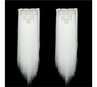 Perruques Les extensions de cheveux longs et raides les perruques conviennent à diverses coiffures Perruque dames