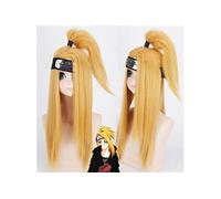Perruques Naruto Deidara Cosplay Jaune