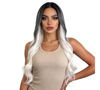 Perruques Perruque Big Wave for femme, couverture de cheveux longs et bouclés dégradés Perruque dames