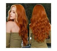 Perruques Perruque frisée blanche argentée Ombre de fête quotidienne avec frange perruques Lolita naturelles synthétiques perruque de cheveux longs ondulés for les femmes Cosplay Perruque dames(Color: