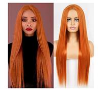 perruques Perruque Synthétique Partie Moyenne Naturelle Ligne De Cheveux Perruque Surbrillance Noir Brun Rose Perruque for Femmes Quotidien Cosplay Partie perruque(03)