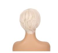 Perruques Pixie blondes platine for femmes, 1 pièce, perruque synthétique courte couche for usage quotidien, fête, Cosplay, blonde