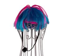 Perruques pour animal de compagnie, perruques pour chien de petite et grande taille, postiche bleue pour fête d'Halloween