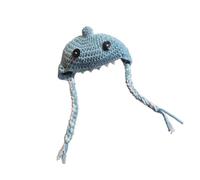 Perruques pour animaux de compagnie avec dents feutrées et laine douce Construction confortable respirante pour chats et chiens Amélioration de la beauté Matériaux doux Chapeau