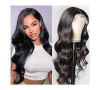 Perruques pour femmes 24inches Body Wave Lace Front Wig Highlight Ash Blonde Lace Frontal Perruques Synthétiques Pré Pincées Longue Ondulé Synthétique Perruque en Dentelle for les Femmes Perruque pour