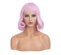 Perruques pour Femmes Perruques bouclées ondulées, perruques courtes, naturelles for femmes, for personnages de cosplay