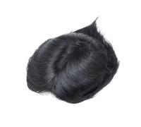 Perruques pour hommes Toupet de remplacement capillaire for hommes, perruque fine mono ondulée 8x10