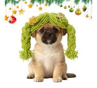 Perruques Pour Petits Chiens | Accessoires De Tête Drôles Et Mignons | Couvre-chef Chien Décoration Cosplay Chat | Pour Petit Moyen Grand Maison Photographie Jeu De Rôle Halloween Noël Fête Anniversai
