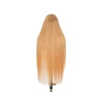 Perruques prêtes à porter Perruque frontale en dentelle Hd, cheveux humains lisses, blond miel, 13x6, densité 250, pré-épilée, colorée Idéales pour les débu(26inches)