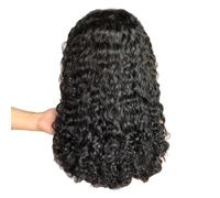Perruques sans colle for femmes, densité 200, Wear and Go, 13x4, perruque bou avec dentelle frontale HD Extensions de cheveux(18inch)