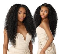 Perruques Sensationnel What lace 13x6 - Aleena Lacefrontal nouées à la main sans colle synthétique avec densité naturelle et ligne de cheveux pré