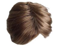 Perruques séparées moyennes Postiche Aspect naturel Couverture de cheveux pour hommes Coiffure de cheveux populaires Taches de cheveux à usage quotidien Pièces de cheveux pour hommes