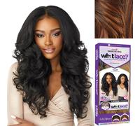 Perruques synth tiques Sensationnel What Lace 13x6 - Latisha Cloud 9 avec dentelle HD pr - pil e - Whatlace Latisha (FLAMBOYAGECHOCOLATE)