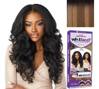 Perruques synth tiques Sensationnel What Lace 13x6 - Latisha Cloud 9 avec dentelle HD pr - pil e - Whatlace Latisha (FLAMBOYAGEBLONDE)