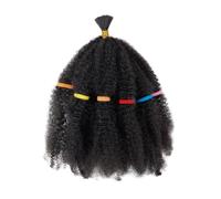 Perruques synthétiques Afro crépues torsadées, 6 paquets de tresses synthétiques pré-étirées de 12 pouces, tresses naturelles au Crochet Wear and Go(2#)