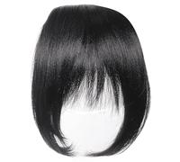 Perruques Synthétiques Frange Avec Un Design Court Pour Usage Quotidien Événement De Cosplay Et La Mise En Forme Du Visage Styles D'anime Clip D'aspect Naturel En Frange Pour Adultes