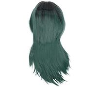 Perruques synthétiques longues Lady Green pour femmes et filles, perruques synthétiques à la mode pour Cosplay, fête d'halloween, élégantes, aspect naturel, perruque confortable