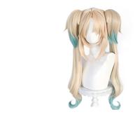 Perruques synthétiques Perruque Cosplay Costume, Perruque de cosplay en cheveux synthétiques 30 cm courte grise bleue perruques mode perruque résistante à la chaleur