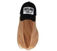 Perruques tendance, casquettes de baseball respirantes et décoratives pour une coiffure rapide