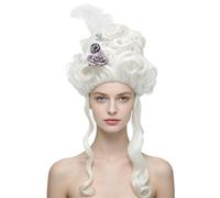 Perruques victoriennes pour femmes Costume colonial vintage du 18e siècle | Perruques années 60 accessoires cosplay Pour mascarade de rôle bal fête célébration carnaval scène