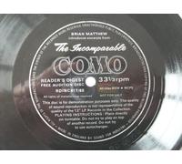 PERRY COMO The Incomparable Como 7" flexi